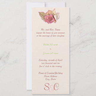 Simple Victorian Invitation