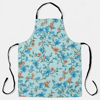 Simple Vintage: Floral Fabric Pattern Apron