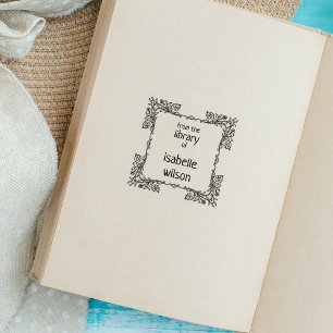 Simple Vintage Flower Frame From the Library Of Rubber Stamp