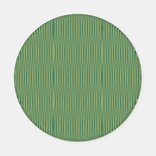 Simple Vintage Olive Sage Green Gradient Striped Coaster Set
