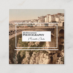 simple vintage photography Business Card