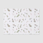 Simple Warm Winter Berry Watercolor Christmas Tissue Paper<br><div class="desc">Looking for a modern and simple tissue paper that will make your holiday wrapping gorgeously unique? Our Simple Warm Winter Berry Watercolor Christmas Tissue Paper is decorated with hand painted festive winter berry botanical watercolor designs. Making it perfect for wrapping jewellery, small gifts, party favors and allows for easy stuffing...</div>