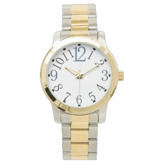 simple watch face with different colors