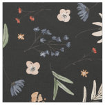 Simple watercolor flowers 1 fabric