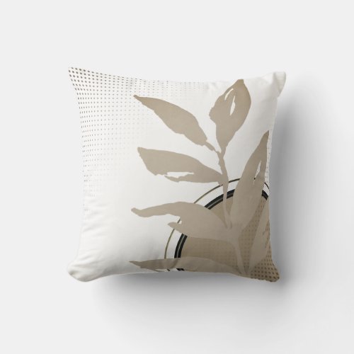 Simple Watercolor Throw Pillow