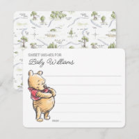Simple Watercolor Winnie the Pooh Baby Shower