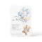 Simple We Can Bearly Wait Blue Baby Boy Shower