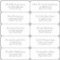 Simple Wedding Guest Address Labels