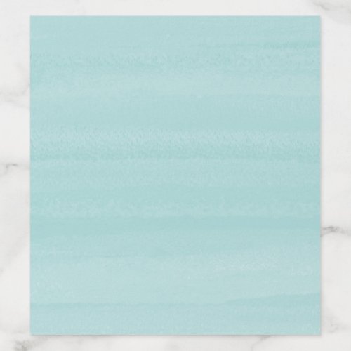 Simple Wedding Minimalist Turquoise Blue Envelope Liner