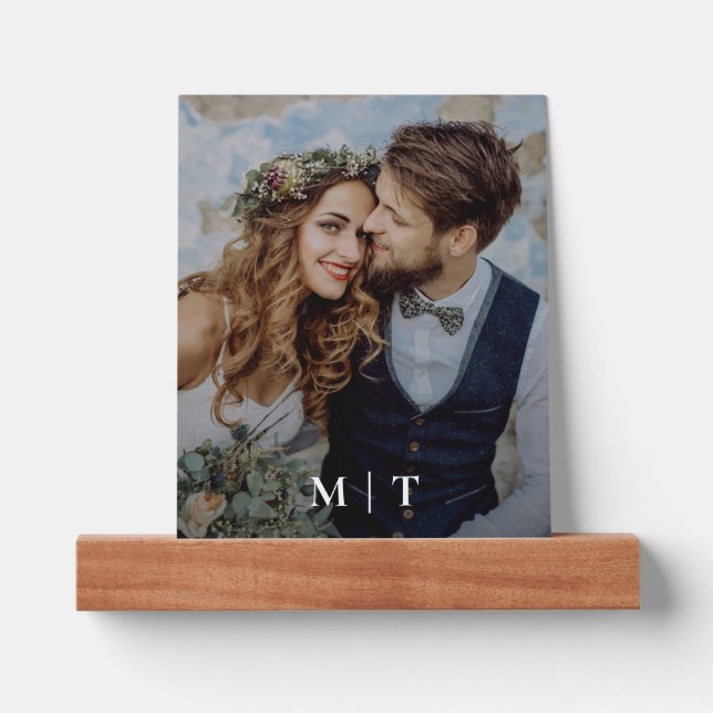 Simple Wedding Photo Gallery Picture Ledge (Front)