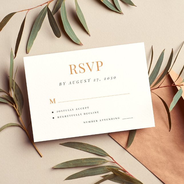 Simple wedding rsvp elegant wedding enclosure card (Envelopes not included)