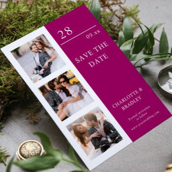 Simple Wedding Save The Date Photo Picture by EvcoStudio at Zazzle
