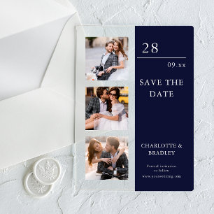 Simple Wedding Save The Date Photo Picture