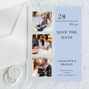 Simple Wedding Save The Date Photo Picture