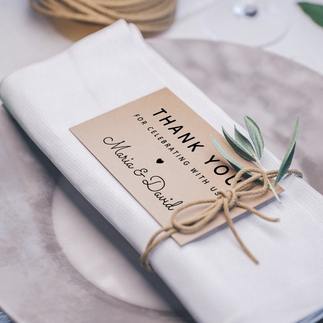 Simple Wedding Thank You Rubber Stamp (Creator Uploaded)