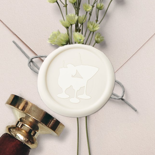 Simple Wedding Wax Seals | Bachelorette Cocktail (Creator Uploaded)
