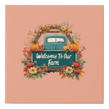 Simple Welcome to Our Farm Decor