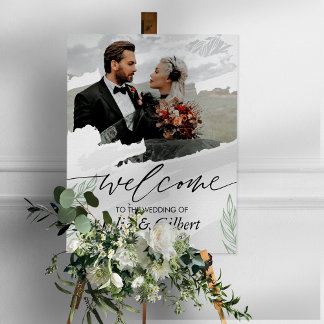 Simple Welcome Wedding Poster