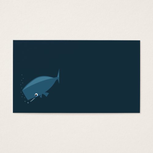 Simple Whale Business Cards