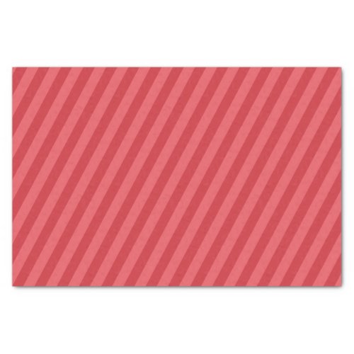 Simple Whimsical Cute Festive Red Striped Fun Tissue Paper