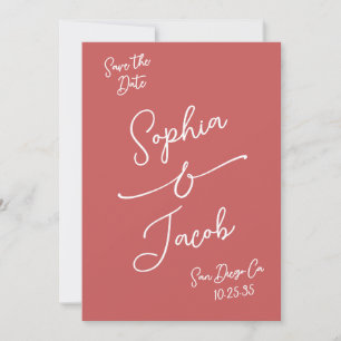 Simple Whimsical Hand Drawn Save the Date QR Code
