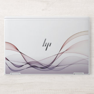 Simple White and Gold Marble Elitebook 1030 HP Laptop Skin