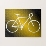 [ Thumbnail: Simple White Bicycle Silhouette Puzzle ]