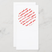 Simple White Circle Photo Frame (Front/Back)