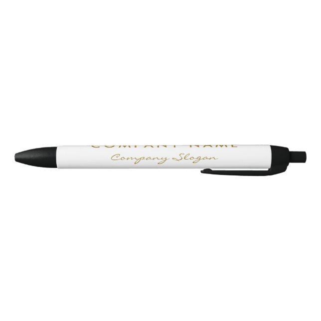 Simple White, Company/Event Pen (Bottom)