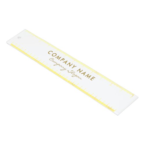 Simple White CompanyEvent Ruler