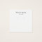 Simple White  Earring Display Card Holder