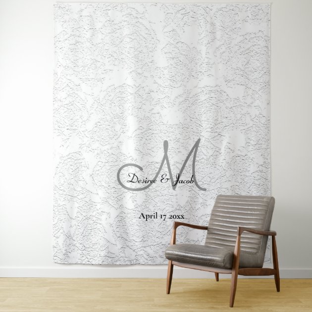 Simple white online tapestry