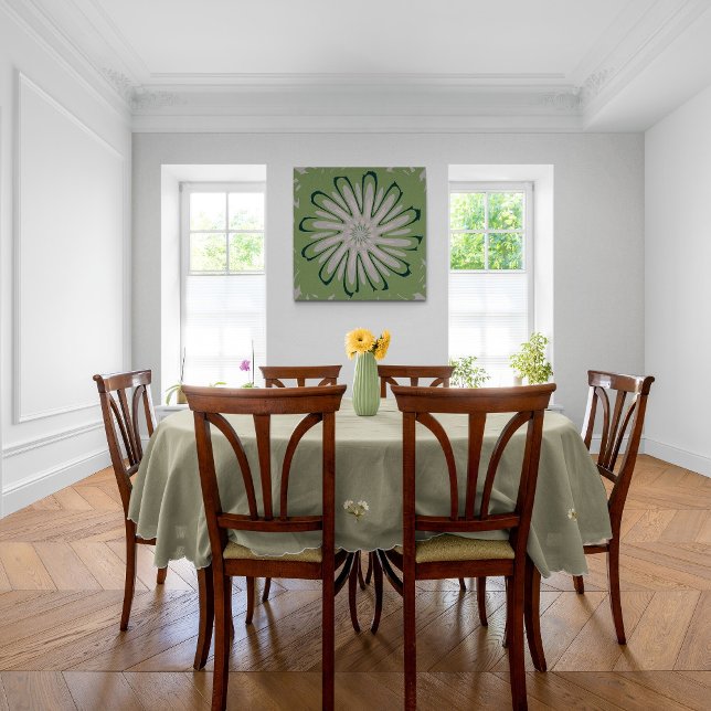 Simple White Flower Poster (Creator Uploaded)