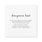 Simple white Honeymoon Fund