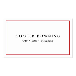 Luxury 44 Border Business Card