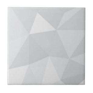 Simple, white, modern, trendy, cool illustration ceramic tile