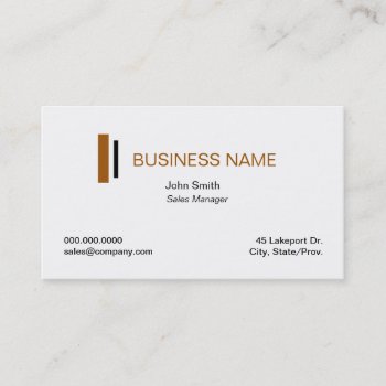 Simple White Professional Business Card Templates by studioart at Zazzle