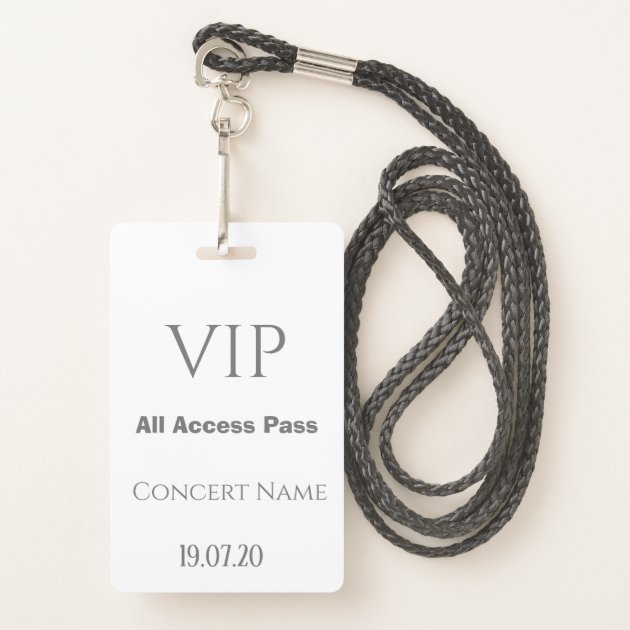 vip access pass for life