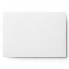 Simple White with Return Address on Back Flap of