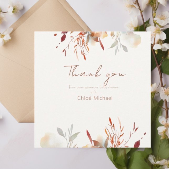 Simple wildflowers Baby shower  (Creator Uploaded)