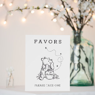 Simple Winnie the Pooh Baby Shower Foam Board