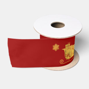 Simple Wishes • Christmas Elements • Crimson Red Satin Ribbon