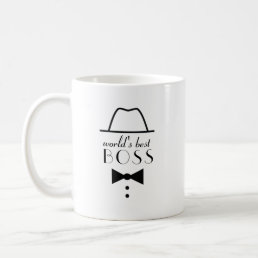 Simple World&#39;s Best Boss Coffee Mug