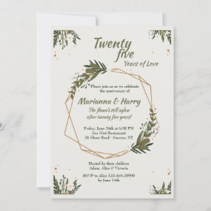 Simple Wreath Invitation