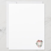 Simple Wreath Paper (Back)