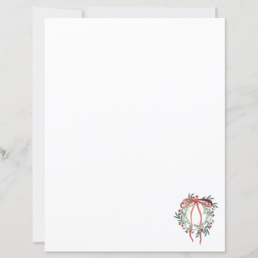 Simple Wreath Paper (Front)