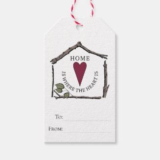 Simple Xmas Home is Where the Heart Is TO FROM