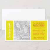 Simple Yellow Graduation (Front/Back)