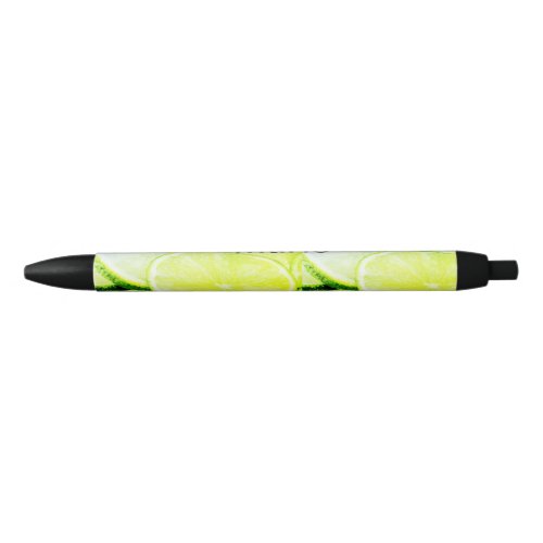 Simple yellow green lemon add name minimal custom  black ink pen