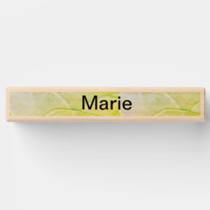 Simple yellow green lemon add name minimal custom topple tower
